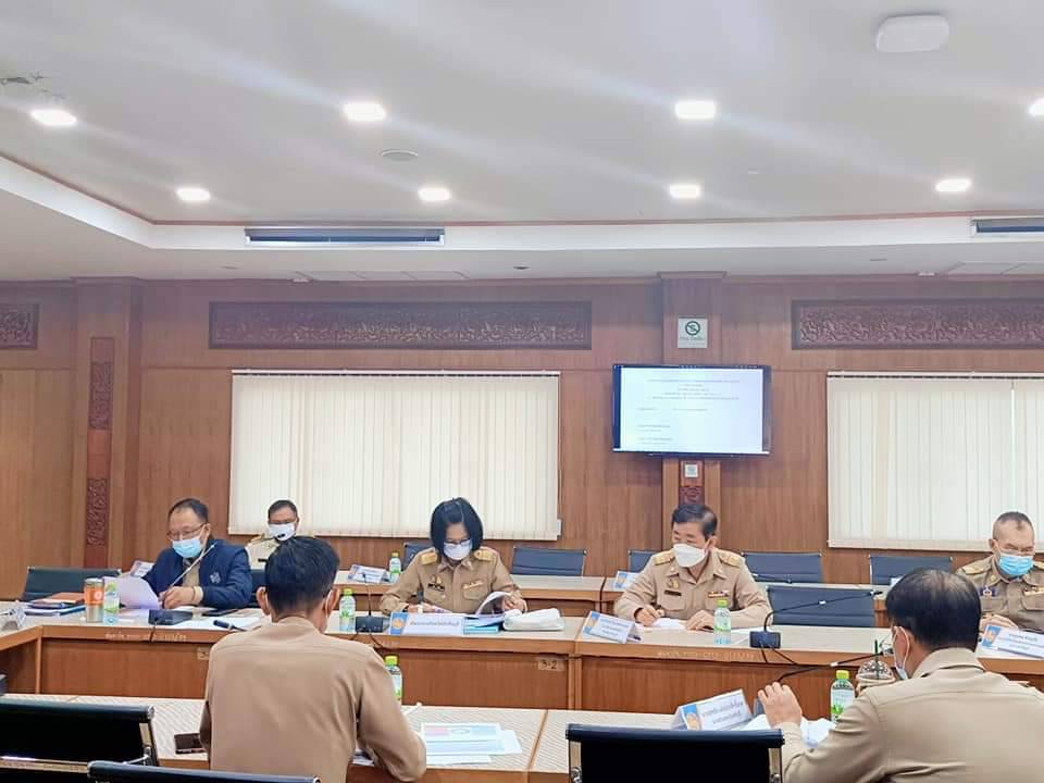 พช.ปราจีนบุรี ร่วมประชุมหัวหน้าส่วนราชการ ในสังกัดกระทรวงมหาดไทย และนายอำเภอ ครั้งที่ 6/2565 ประจำเดือน มิถุนายน 2565