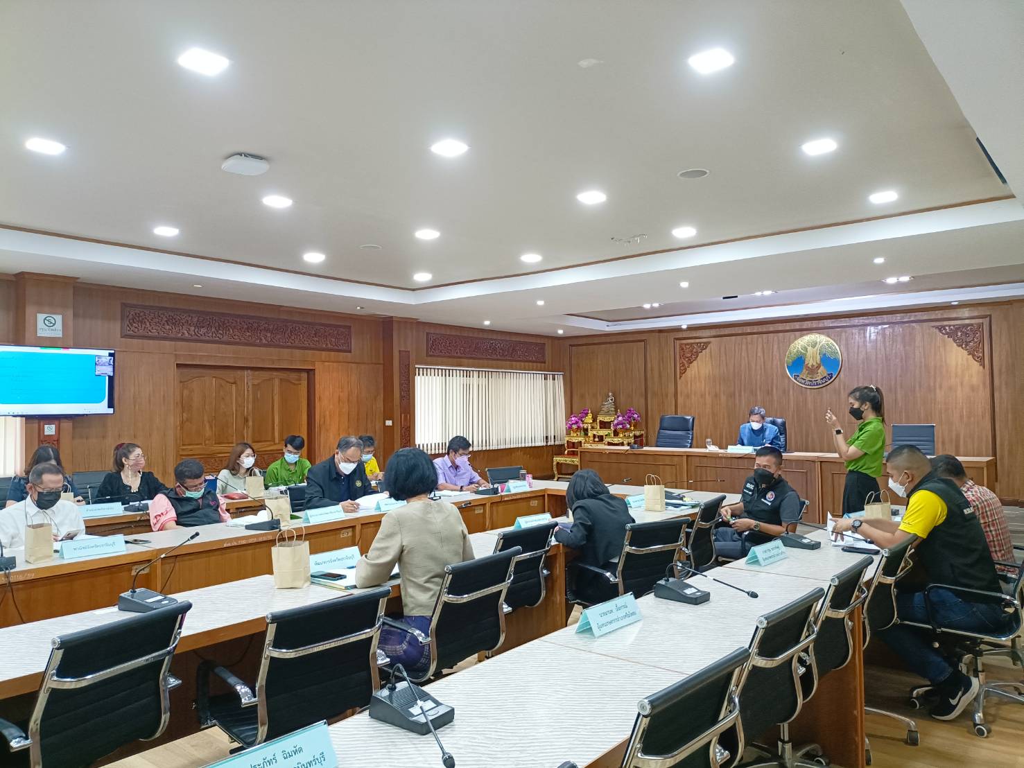 พช.ปราจีนบุรี ร่วมประชุมคณะกรรมการปฏิรูปที่ดินจังหวัดปราจีนบุรี ครั้งที่ 1/2565