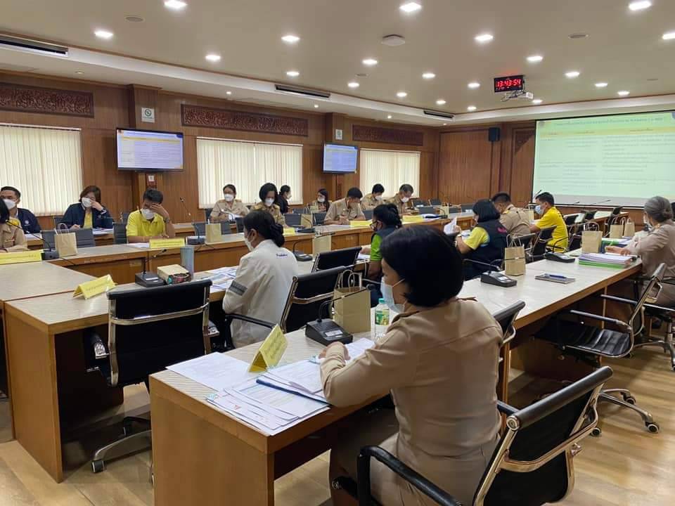 พช.ปราจีนบุรี ร่วมประชุมเตรียมข้อมูลในการชี้แจงงบประมาณรายจ่ายประจำปีงบประมาณ พ.ศ. 2566