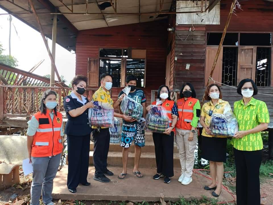 สำนักงานมูลนิธิกองทุนช่วยเหลือผู้ประสบภัยพิบัติจังหวัดปราจีนบุรี ของอำเภอกบินทร์บุรี
