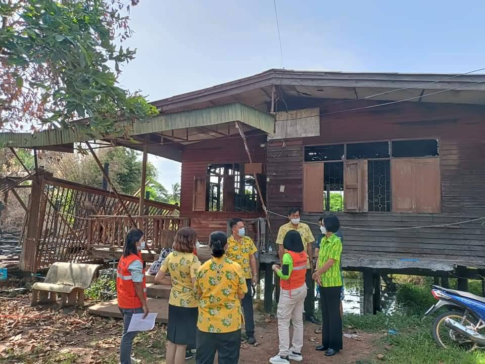 สำนักงานมูลนิธิกองทุนช่วยเหลือผู้ประสบภัยพิบัติจังหวัดปราจีนบุรี ของอำเภอกบินทร์บุรี