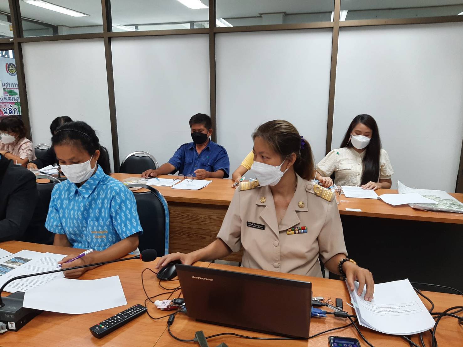 พช.ปราจีนบุรี ประชุมคณะอนุกรรมการตรวจประเมินเพื่อการรับรองมาตรฐานการพัฒนาชุมชนและกลุ่มเป้าหมายสมัคร มชช.และเจ้าหน้าที่พัฒนาชุมชนที่รับผิดชอบ ครั้งที่ 1/2565
