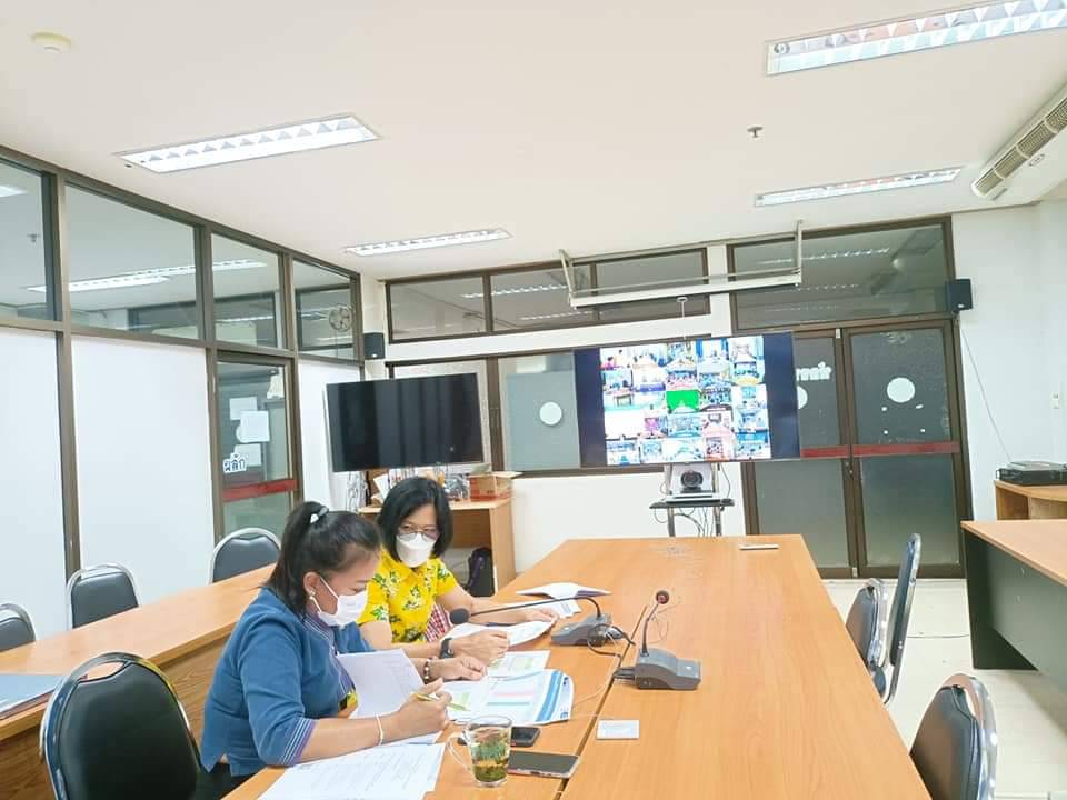 พช.ปราจีนบุรี  ร่วมประชุมคณะทำงานติดตามเร่งรัดการเบิกจ่ายงบประมาณและการใช้จ่ายภาครัฐของกรมการพัฒนาชุมชน ครั้งที่ 7/2565
