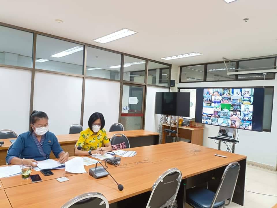 พช.ปราจีนบุรี  ร่วมประชุมคณะทำงานติดตามเร่งรัดการเบิกจ่ายงบประมาณและการใช้จ่ายภาครัฐของกรมการพัฒนาชุมชน ครั้งที่ 7/2565