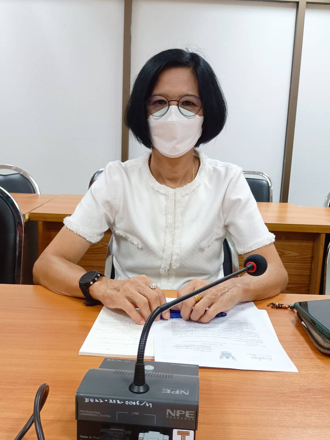 พช.ปราจีนบุรี รับฟังแนวทางการคัดเลือกบุคคลเพื่อแต่งตั้งเป็นอาสาพัฒนา (อสพ.) รุ่นที่ 74 ปฏิบัติงานในปีงบประมาณ 2566 ผ่าน conference กรมการพัฒนาชุมชน