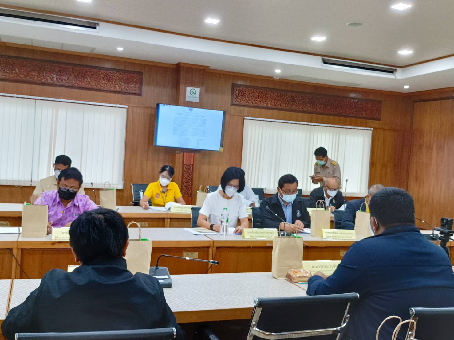 พช.ปราจีนบุรี ร่วมประชุมคณะทำงานโครงการเสริมสร้างการมีส่วนร่วมในการบริหารจัดการน้ำและฟื้นฟูระบบนิเวศตลอดจนปรับปรุงคุณภาพชีวิตชุมชน ในลุ่มแม่น้ำปราจีนบุรีตอนล่าง จังหวัดปราจีนบุรี ครั้งที่ 1/2565