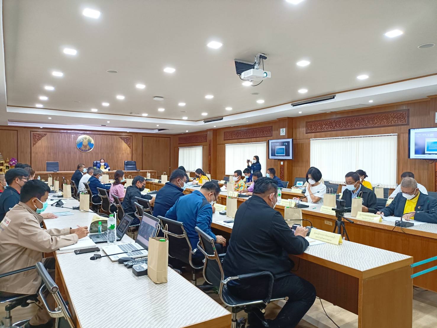 พช.ปราจีนบุรี ร่วมประชุมคณะทำงานโครงการเสริมสร้างการมีส่วนร่วมในการบริหารจัดการน้ำและฟื้นฟูระบบนิเวศตลอดจนปรับปรุงคุณภาพชีวิตชุมชน ในลุ่มแม่น้ำปราจีนบุรีตอนล่าง จังหวัดปราจีนบุรี ครั้งที่ 1/2565