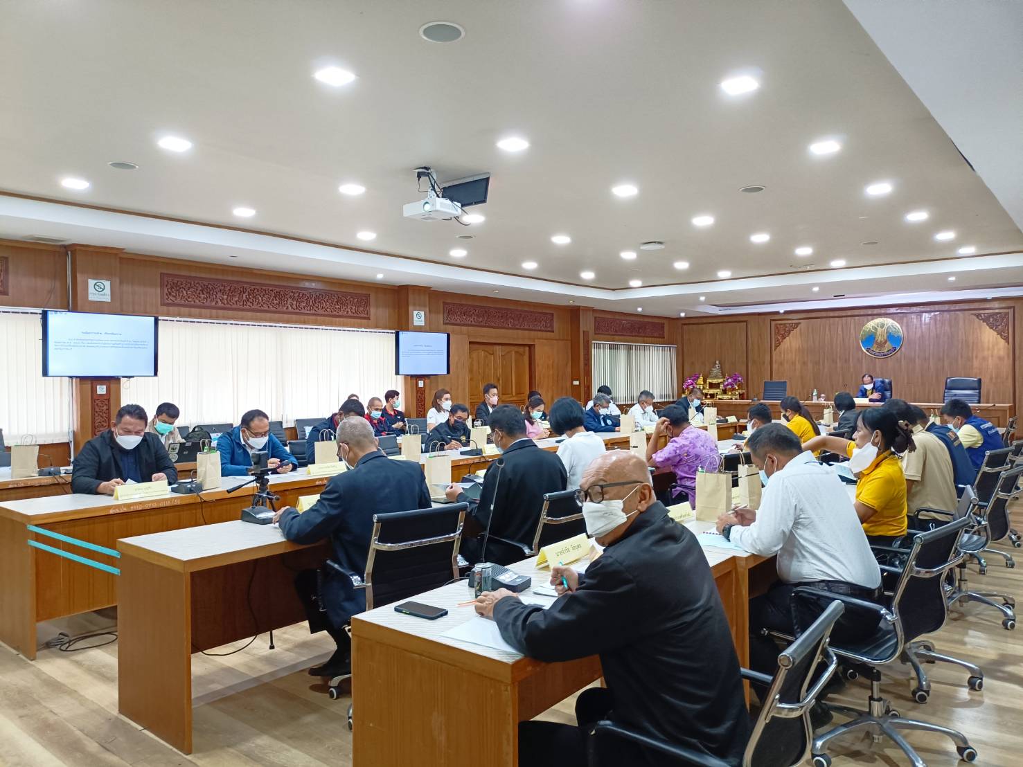 พช.ปราจีนบุรี ร่วมประชุมคณะทำงานโครงการเสริมสร้างการมีส่วนร่วมในการบริหารจัดการน้ำและฟื้นฟูระบบนิเวศตลอดจนปรับปรุงคุณภาพชีวิตชุมชน ในลุ่มแม่น้ำปราจีนบุรีตอนล่าง จังหวัดปราจีนบุรี ครั้งที่ 1/2565