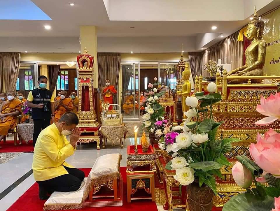 พช.ปราจีนบุรี ร่วมโครงการถวายการฉีดวัคซีนป้องกันไข้หวัดใหญ่แด่พระภิกษุสงฆ์ในจังหวัดปราจีนบุรี