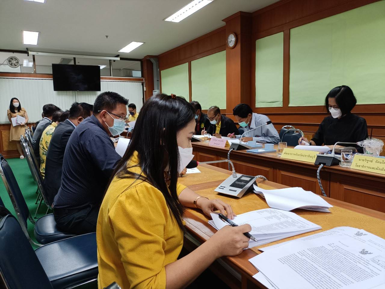 พช.ปราจีนบุรี ร่วมประชุมเพื่อเสนอรายชื่อบุคคลผู้สมควรได้รับการคัดเลือกเป็นกรรมการผู้ทรงคุณวุฒิในคณะกรรมการพนักงานส่วนตำบลจังหวัดปราจีนบุรี (ก.อบต.จังหวัดปราจีนบุรี)