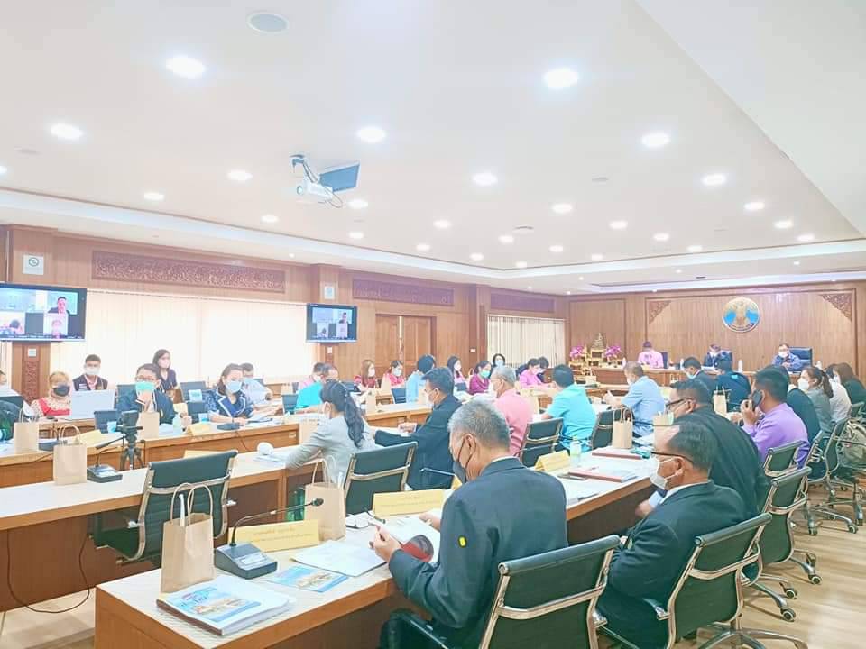 พช.ปราจีนบุรี ร่วมประชุมการตรวจราชการตามแผนการตรวจราชการแบบบูรณการ ประจำปีงบประมาณ พ.ศ. 2565 รอบที่ 2