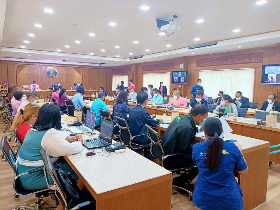พช.ปราจีนบุรี ร่วมประชุมการตรวจราชการตามแผนการตรวจราชการแบบบูรณการ ประจำปีงบประมาณ พ.ศ. 2565 รอบที่ 2