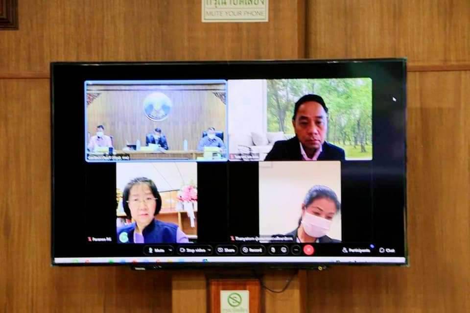 พช.ปราจีนบุรี ร่วมประชุมการตรวจราชการตามแผนการตรวจราชการแบบบูรณการ ประจำปีงบประมาณ พ.ศ. 2565 รอบที่ 2