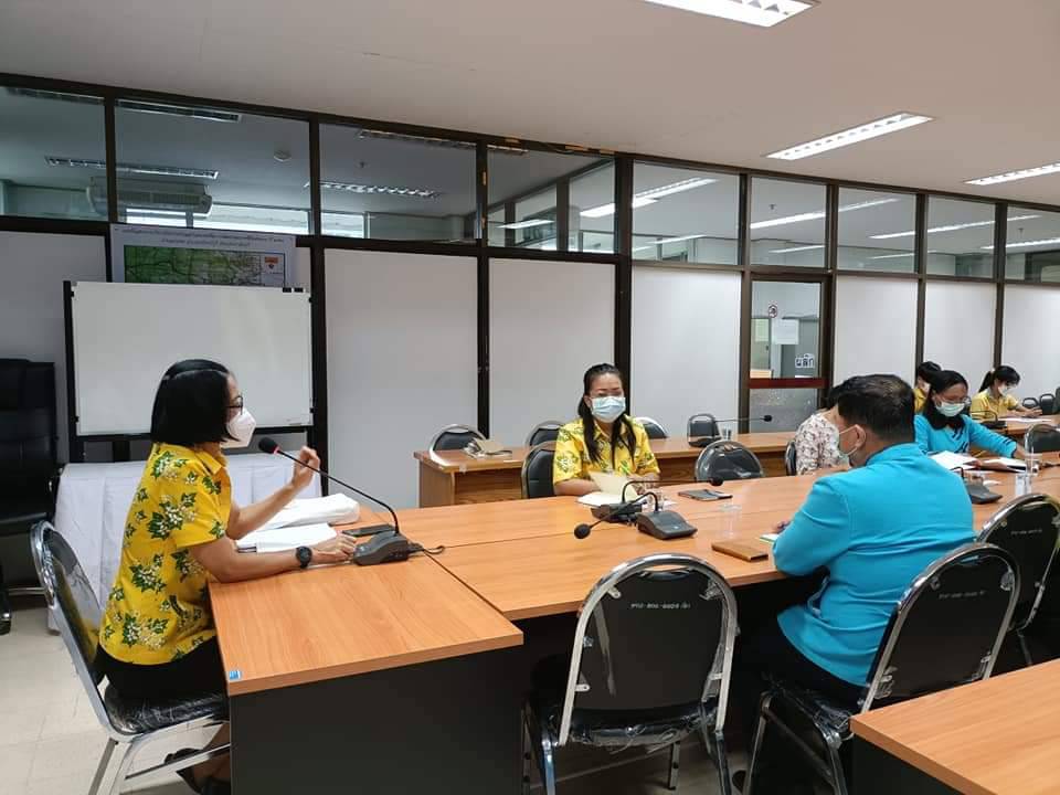 สำนักงานพัฒนาชุมชนจังหวัดปราจีนบุรี ประชุมประจำเดือน สิงหาคม 2565