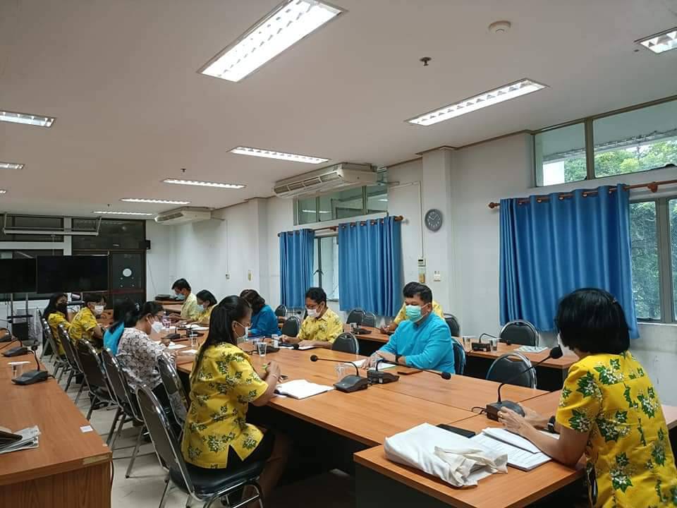 สำนักงานพัฒนาชุมชนจังหวัดปราจีนบุรี ประชุมประจำเดือน สิงหาคม 2565