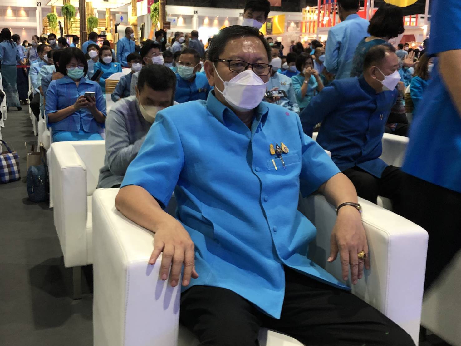 พช.ปราจีนบุรี ร่วมเปิดงาน OTOP ศิลปาชีพ ประทีปไทย OTOP ก้าวไกล ด้วยพระบารมี ภายใต้แนวคิด “ผ้าทอไทย สายใยแห่งพระเมตตา สร้างอาชีพปวงประชาอย่างยั่งยืน”