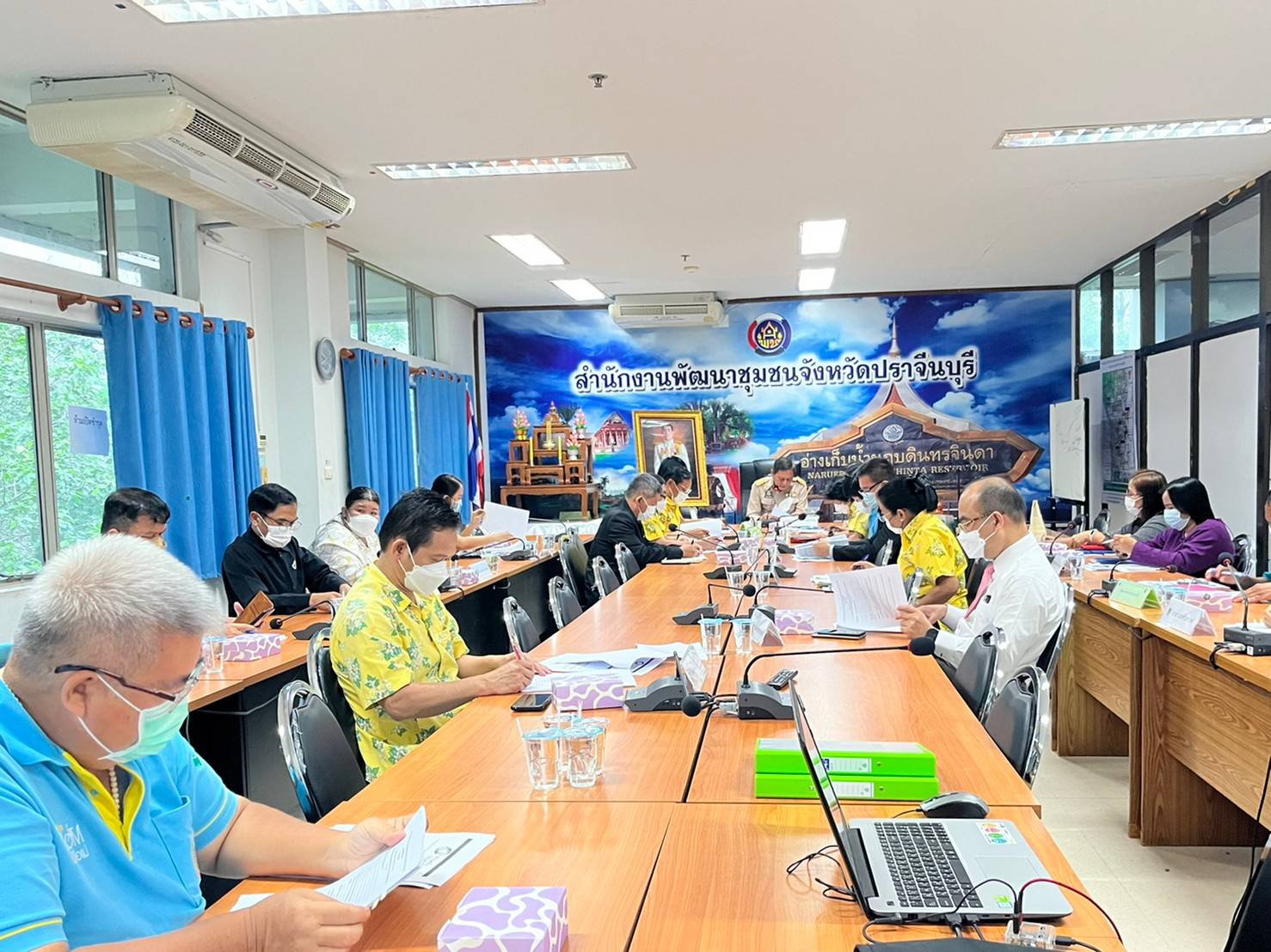 พช.ปราจีนบุรี ประชุมคณะกรรมการประสานและขับเคลื่อนนโยบายสานพลังประชารัฐประจำจังหวัด (คสป.) จังหวัดปราจีนบุรี ครั้งที่ 2/2565