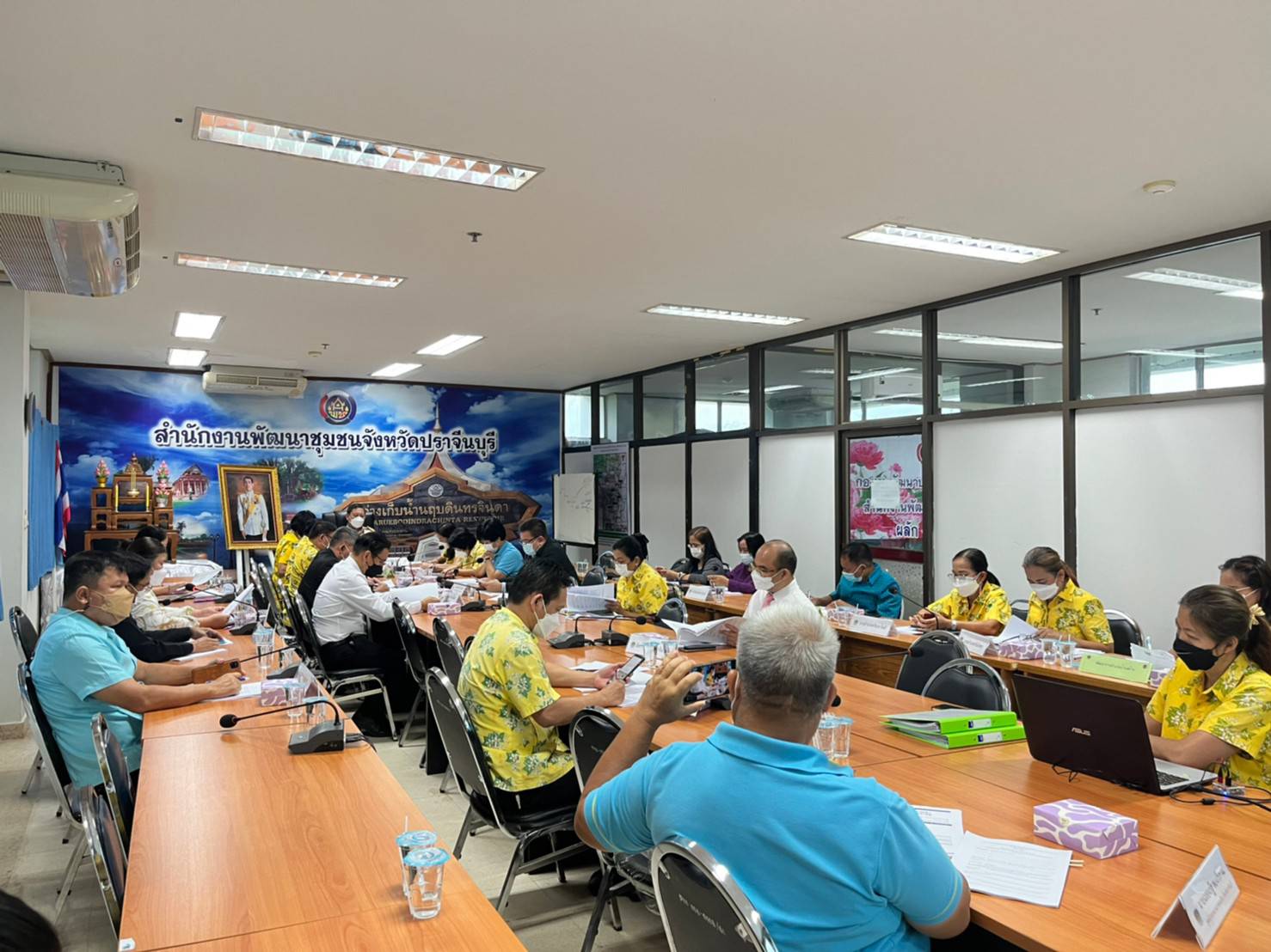 พช.ปราจีนบุรี ประชุมคณะกรรมการประสานและขับเคลื่อนนโยบายสานพลังประชารัฐประจำจังหวัด (คสป.) จังหวัดปราจีนบุรี ครั้งที่ 2/2565