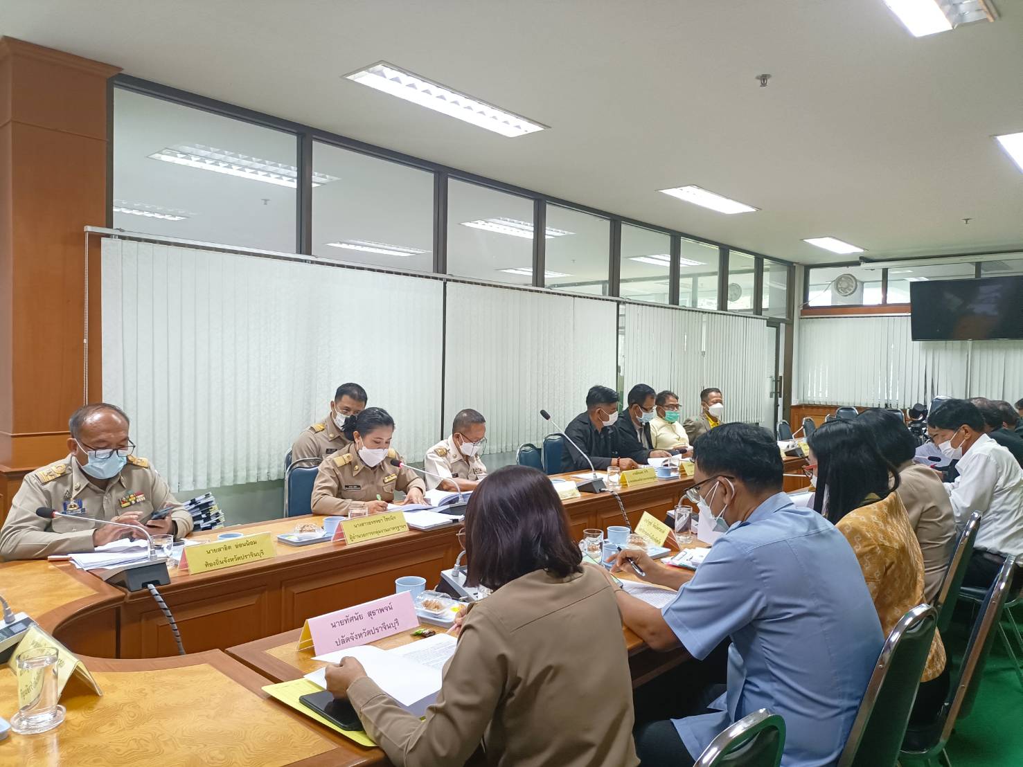 พช.ปราจีนบุรี ร่วมประชุม ก.ท.จ.ปราจีนบุรี ประจำเดือนสิงหาคม ครั้งที่ 8/2565