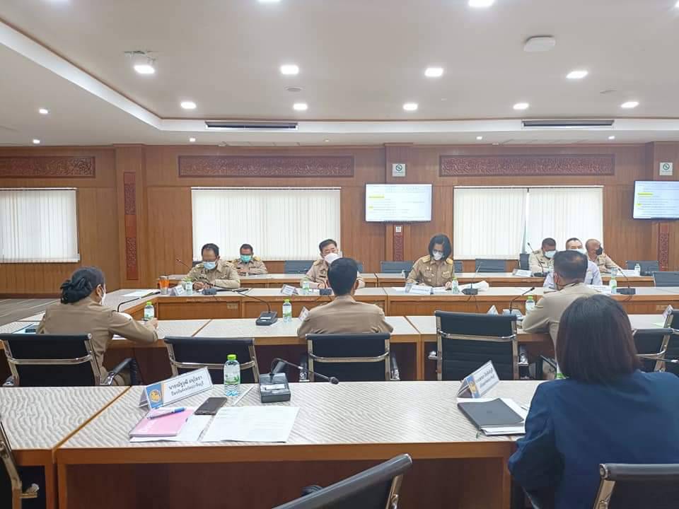 พช.ปราจีนบุรี ร่วมประชุมหัวหน้าส่วนราชการสังกัดกระทรวงมหาดไทย และนายอำเภอ ประจำเดือนสิงหาคม 2565