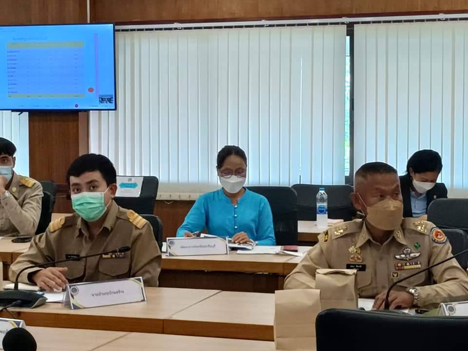พช.ปราจีนบุรี ร่วมประชุมคณะกรรมการศูนย์อำนวยการป้องกันและปราบปรามยาเสพติดจังหวัดปราจีนบุรี ครั้งที่ 8/2565