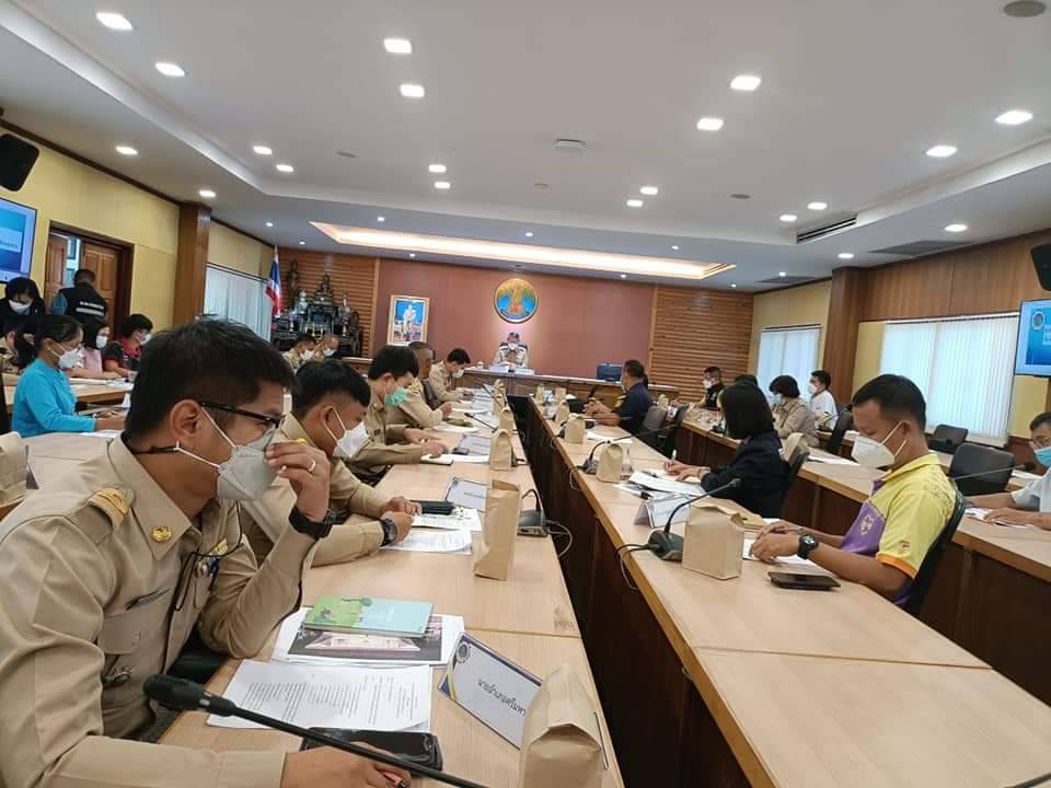พช.ปราจีนบุรี ร่วมประชุมคณะกรรมการศูนย์อำนวยการป้องกันและปราบปรามยาเสพติดจังหวัดปราจีนบุรี ครั้งที่ 8/2565