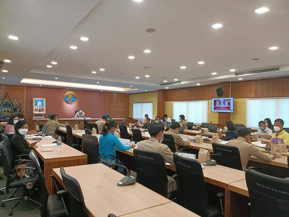 พช.ปราจีนบุรี ร่วมประชุมคณะกรรมการศูนย์อำนวยการป้องกันและปราบปรามยาเสพติดจังหวัดปราจีนบุรี ครั้งที่ 8/2565