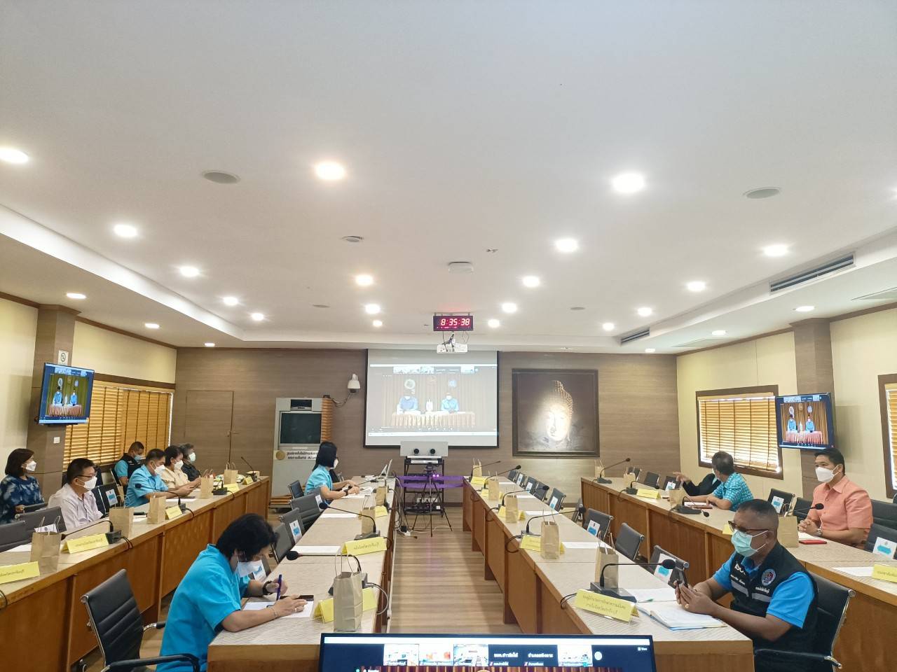 พช.ปราจีนบุรี เข้าร่วมรับฟังการประชุมเชิงปฏิบัติการเพื่อเสริมสร้างความเข้าใจและเพิ่มประสิทธิภาพในการขับเคลื่อนยุทธศาสตร์ชาติ