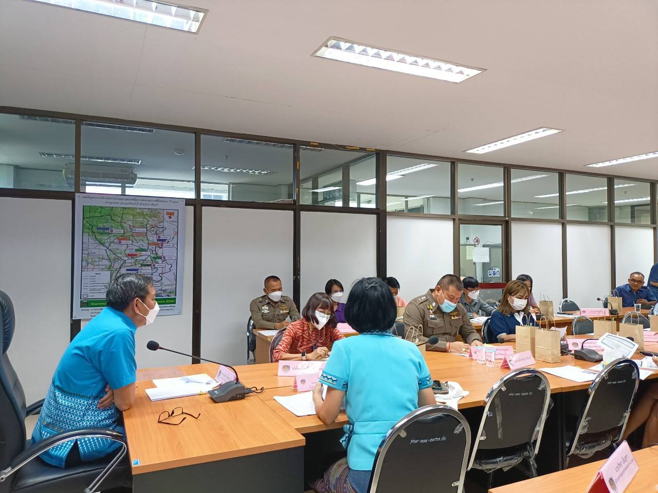 พช.ปราจีนบุรี ประชุมคณะทำงานบริหารการจัดเก็บข้อมูลความจำเป็นพื้นฐาน (จปฐ.) ฯ ระดับจังหวัด