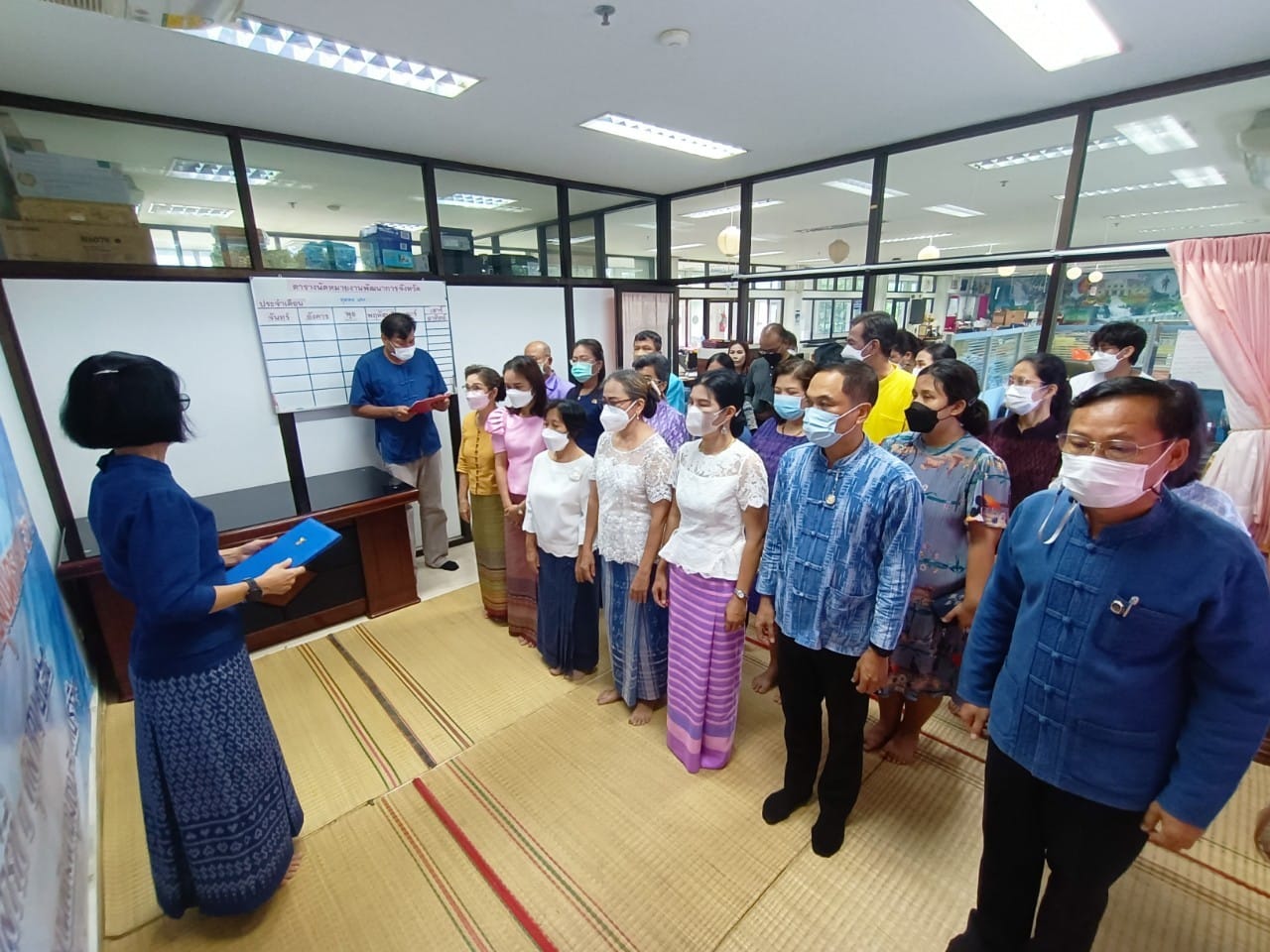 “สำนักงานพัฒนาชุมชนจังหวัดปราจีนบุรี จัดกิจกรรมเนื่องในโอกาสวันคล้ายวันก่อตั้งกรมการพัฒนาชุมชน ครบรอบ 60 ปี”