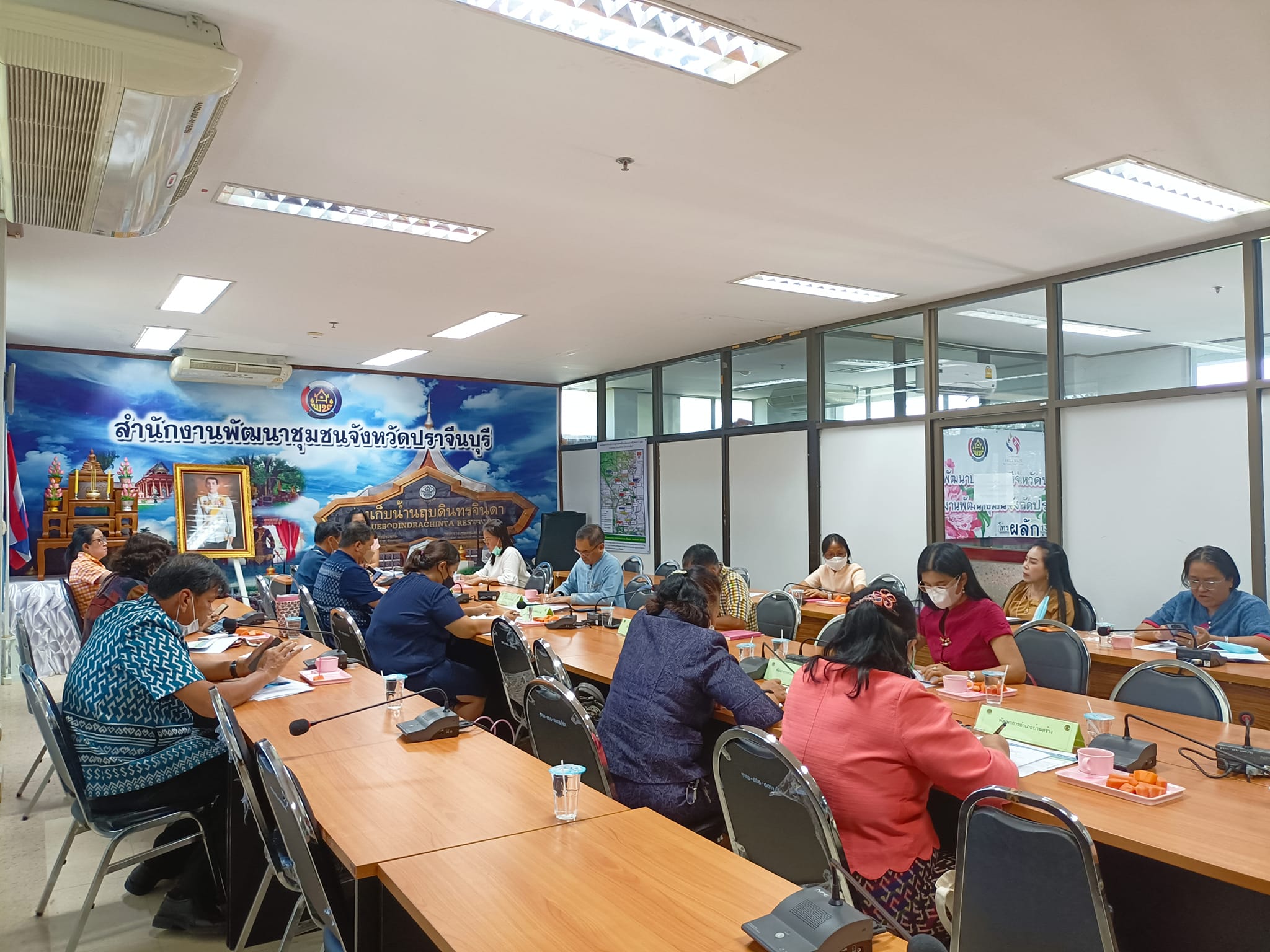 “พช.ปราจีนบุรี ประชุมผู้บริหารงานพัฒนาชุมชน และนักวิชาการพัฒนาชุมชนจังหวัด ครั้งที่  7/2565”