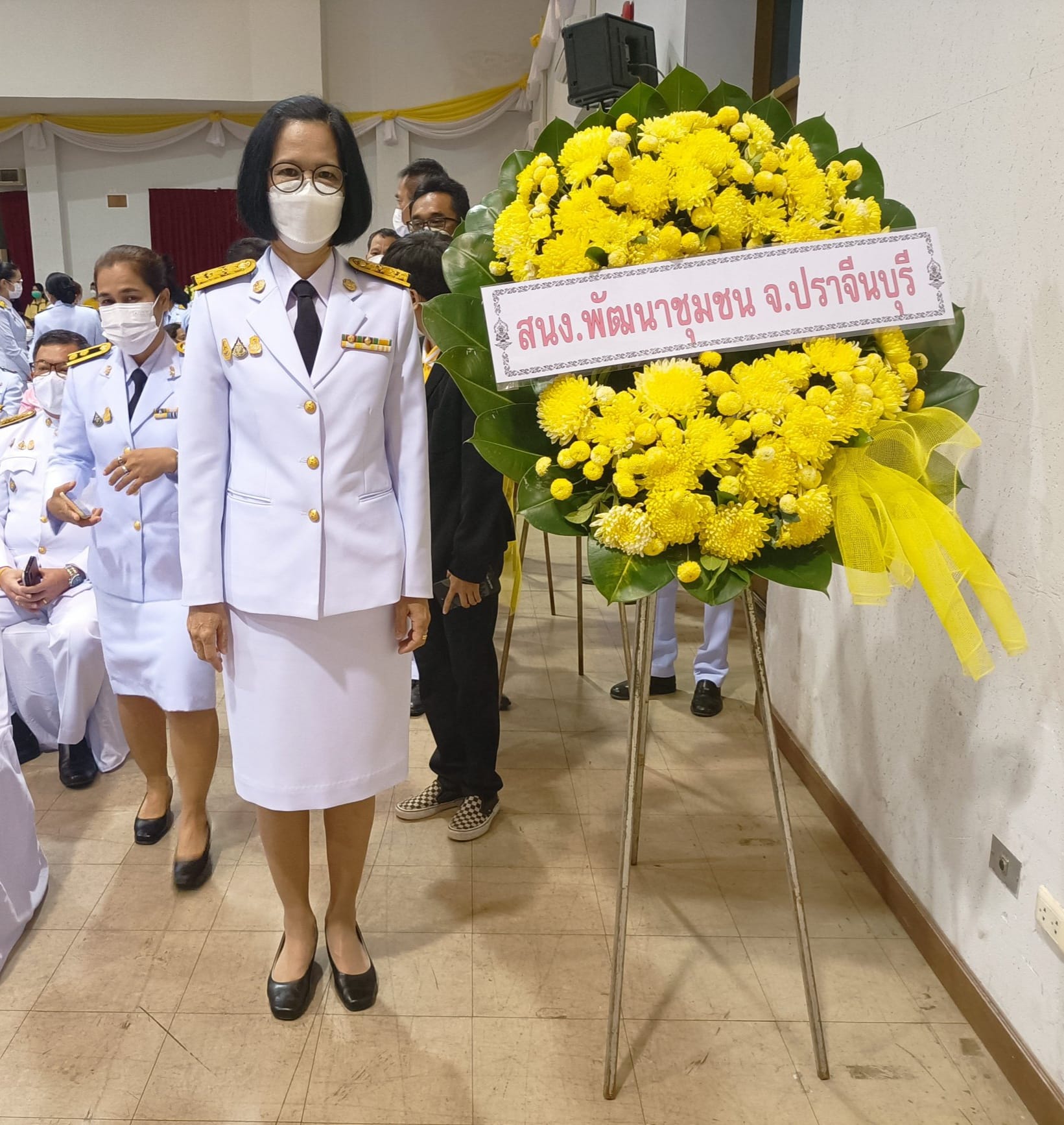 ?”พช.ปราจีนบุรี ร่วมพิธีน้อมรำลึกในพระมหากรุณาธิคุณพระบาทสมเด็จพระบรมชนกาธิเบศรมหาภูมิพลอดุลยเดชมหาราชบรมนาถบพิตร เนื่องในวันคล้ายวันสวรรคต 13 ตุลาคม”?
