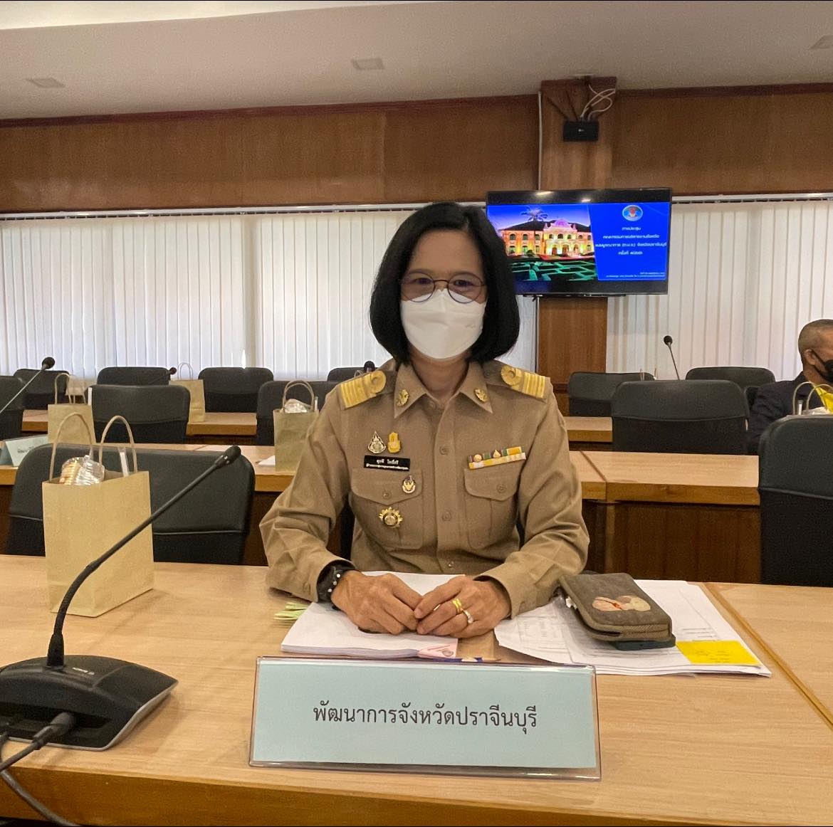✨✨”พช.ปราจีนบุรี ร่วมประชุมคณะกรรมการบริหารงานจังหวัดแบบบูรณาการ จังหวัดปราจีนบุรี ครั้งที่ 4/2565″