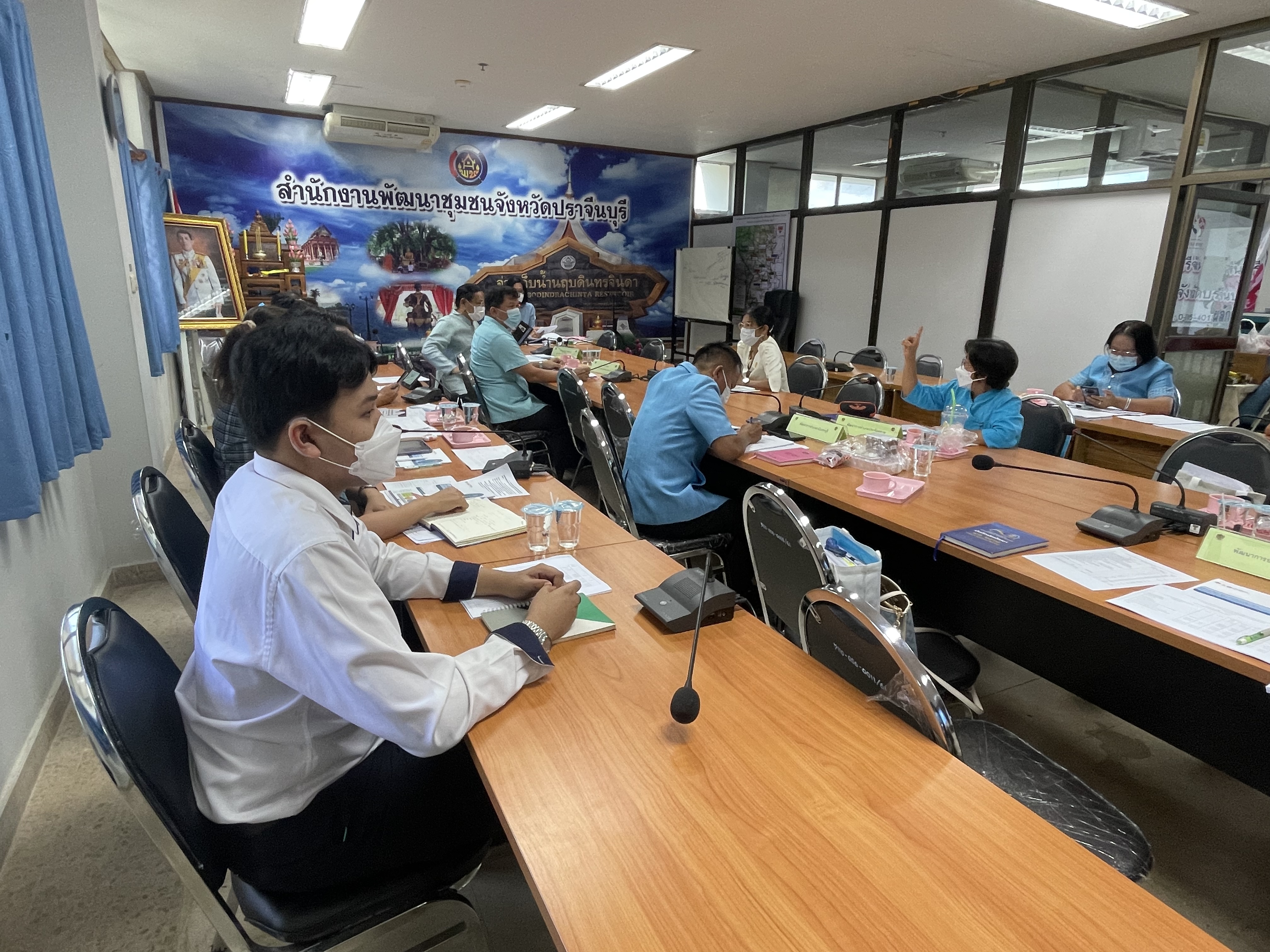 ??”พช.ปราจีนบุรี ประชุมผู้บริหารการพัฒนาชุมชน และ นักวิชาการพัฒนาชุมชน ครั้งที่ 8/2565″