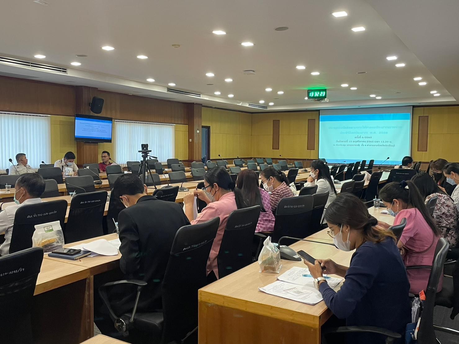 ✨✨”พช.ปราจีนบุรี ร่วมประชุมคณะกรรมการติดตามเร่งรัดการเบิกจ่ายงบประมาณและการใช้จ่ายภาครัฐประจำปี พ.ศ. 2566 ครั้งที่ 6/2565″
