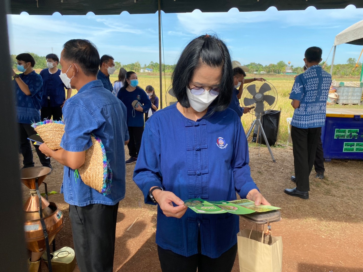 ✨✨”พช.ปราจีนบุรี ร่วมเป็นเกียรติในงานวันถ่ายทอดปรัชญาพอเพียง เกษตรทฤษฎีใหม่และองค์ความรู้เรื่องข้าวสู่เกษตรกร “ตามรอยศาสตร์พระราชา น้อมรำลึกในพระมหากรุณาธิคุณ””
