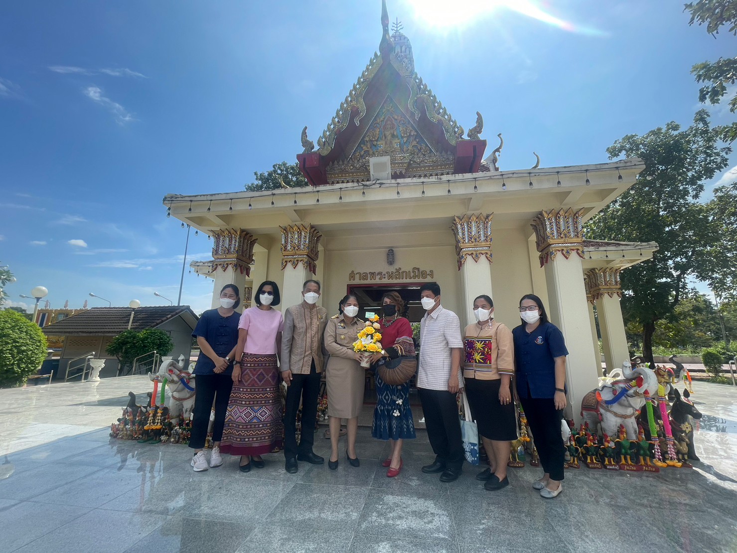 ✨✨”พช.ปราจีนบุรี ร่วมแสดงความยินดีต้อนรับพัฒนาการจังหวัดปราจีนบุรี”