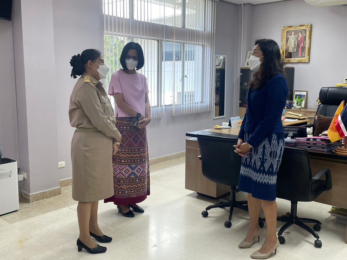 ✨✨”พช.ปราจีนบุรี ร่วมแสดงความยินดีต้อนรับพัฒนาการจังหวัดปราจีนบุรี”