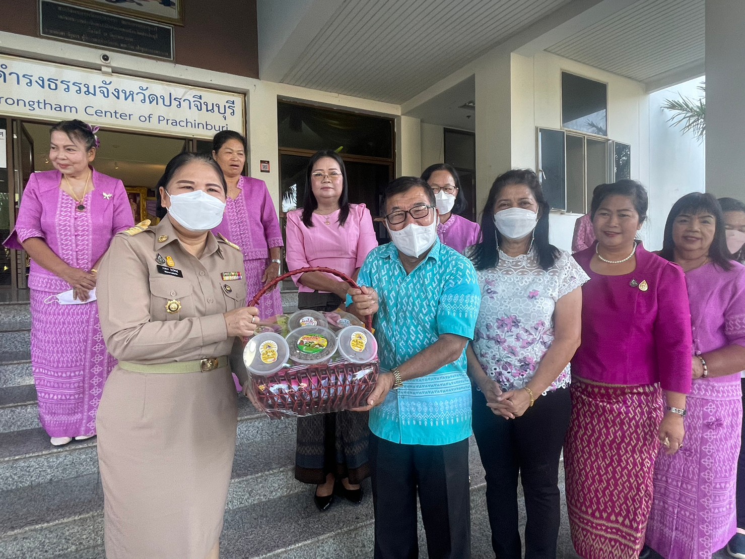 ✨✨”พช.ปราจีนบุรี ร่วมแสดงความยินดีต้อนรับพัฒนาการจังหวัดปราจีนบุรี”