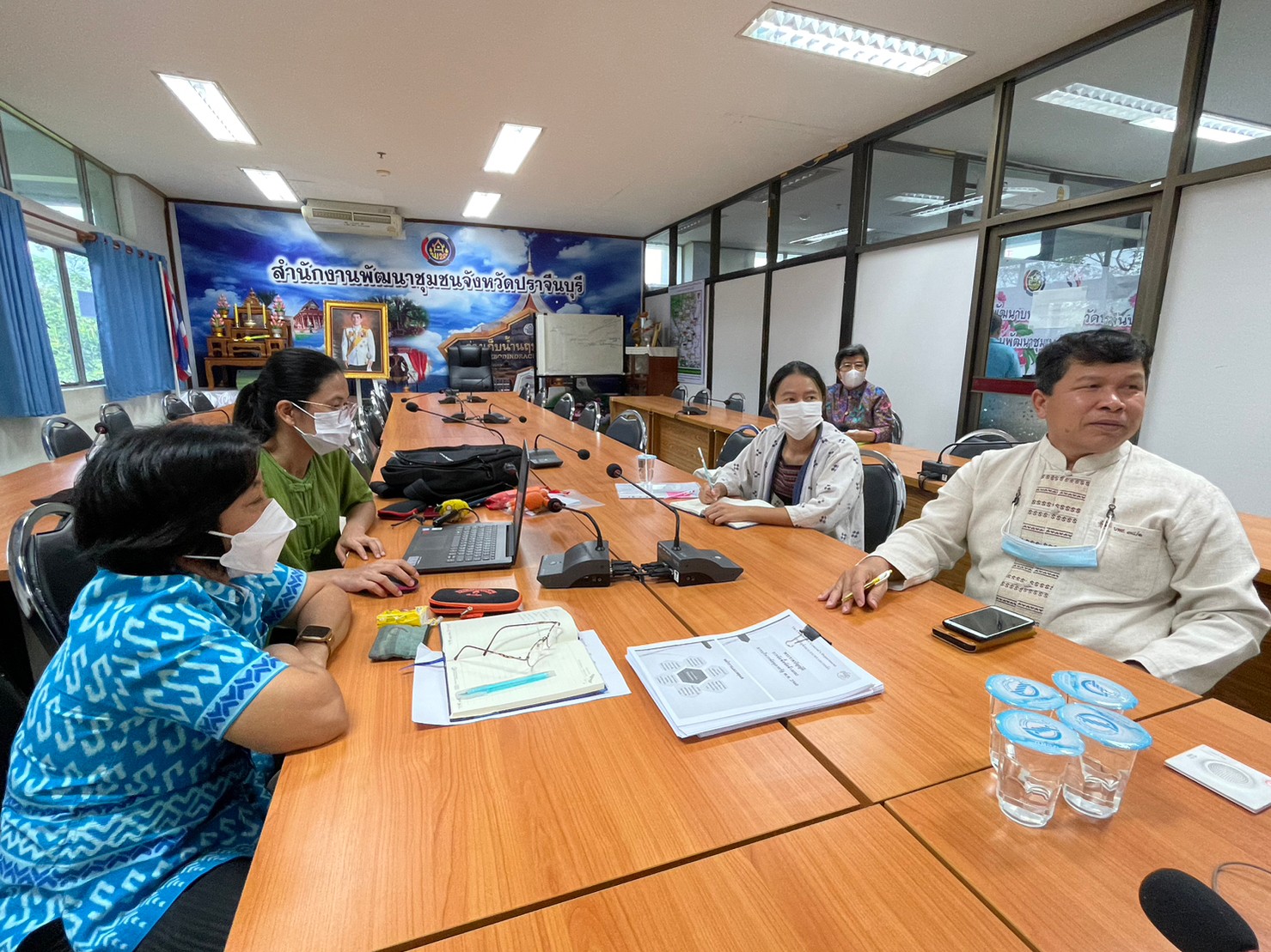 ✨✨”พช.ปราจีนบุรี เข้าร่วมโครงการเพิ่มประสิทธิภาพการตรวจสอบภายในเบื้องต้น ผ่านระบบวีดีทัศน์ทางไกล (Video Conference)”
