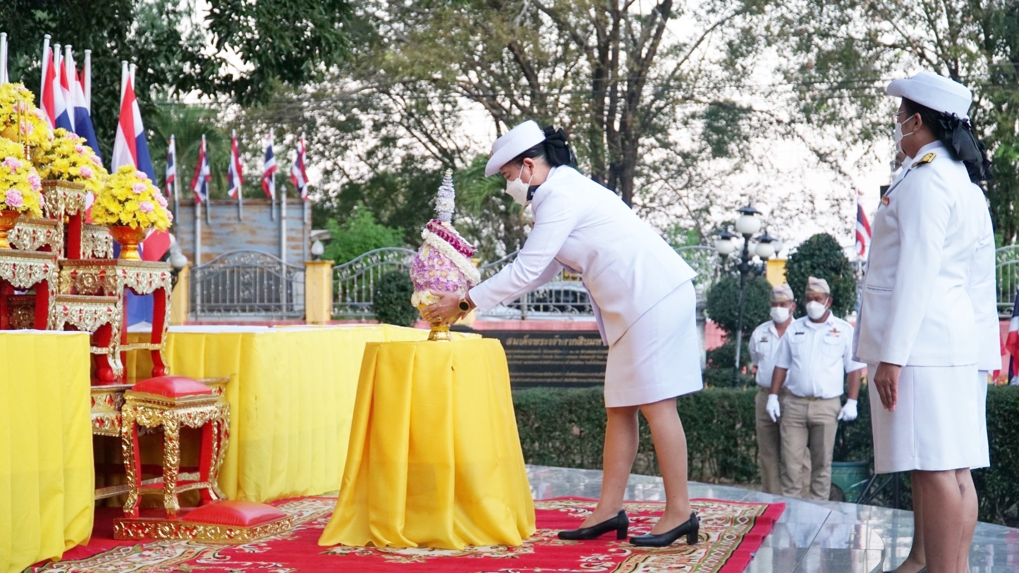 ✨✨”พช.ปราจีนบุรี ร่วมพิธีถวายราชสักการะพระบรมราชานุสาวรีย์ สมเด็จพระเจ้าตากสินมหาราช″