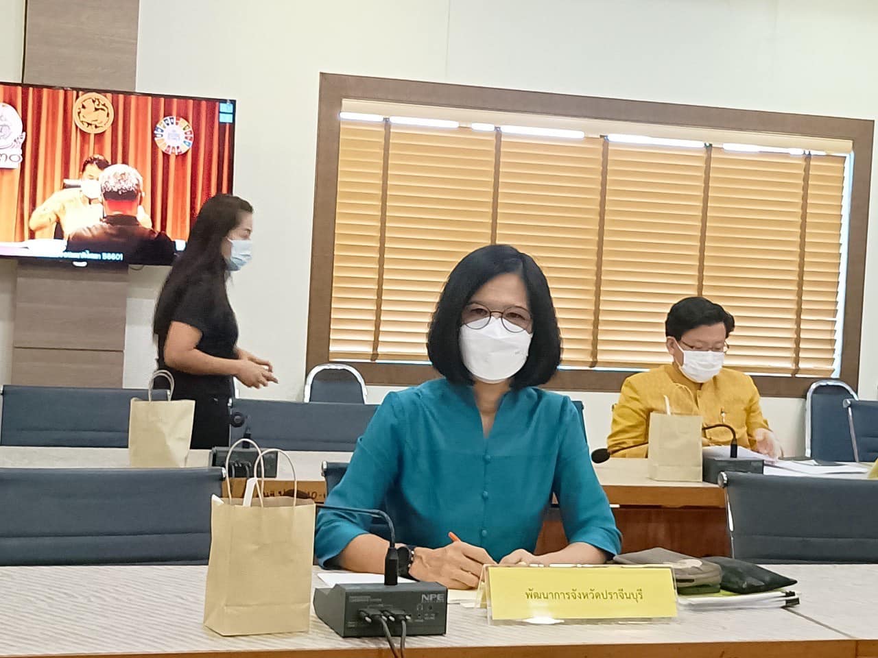 ✨✨”พช. ปราจีนบุรี ร่วมประชุมขับเคลื่อนและติดตามนโยบายของรัฐบาลและการกิจสำคัญของกระทรวงมหาดไทย ประจำปีงบประมาณ พ.ศ. 2566 (เดือนพฤศจิกายน 2565)”