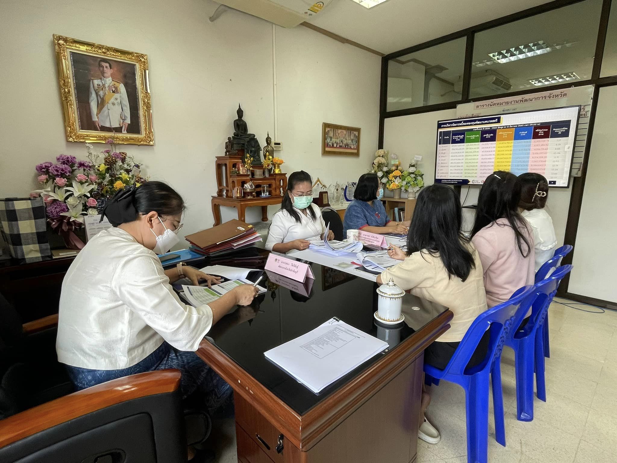 ✨✨”พช.ปราจีนบุรี ร่วมประชุมชี้แจง เร่งรัด กำกับ ติดตาม การดำเนินงานกองทุนพัฒนาบทบาทสตรี ผ่านระบบวีดิทัศน์ทางไกล (Video Conference)”