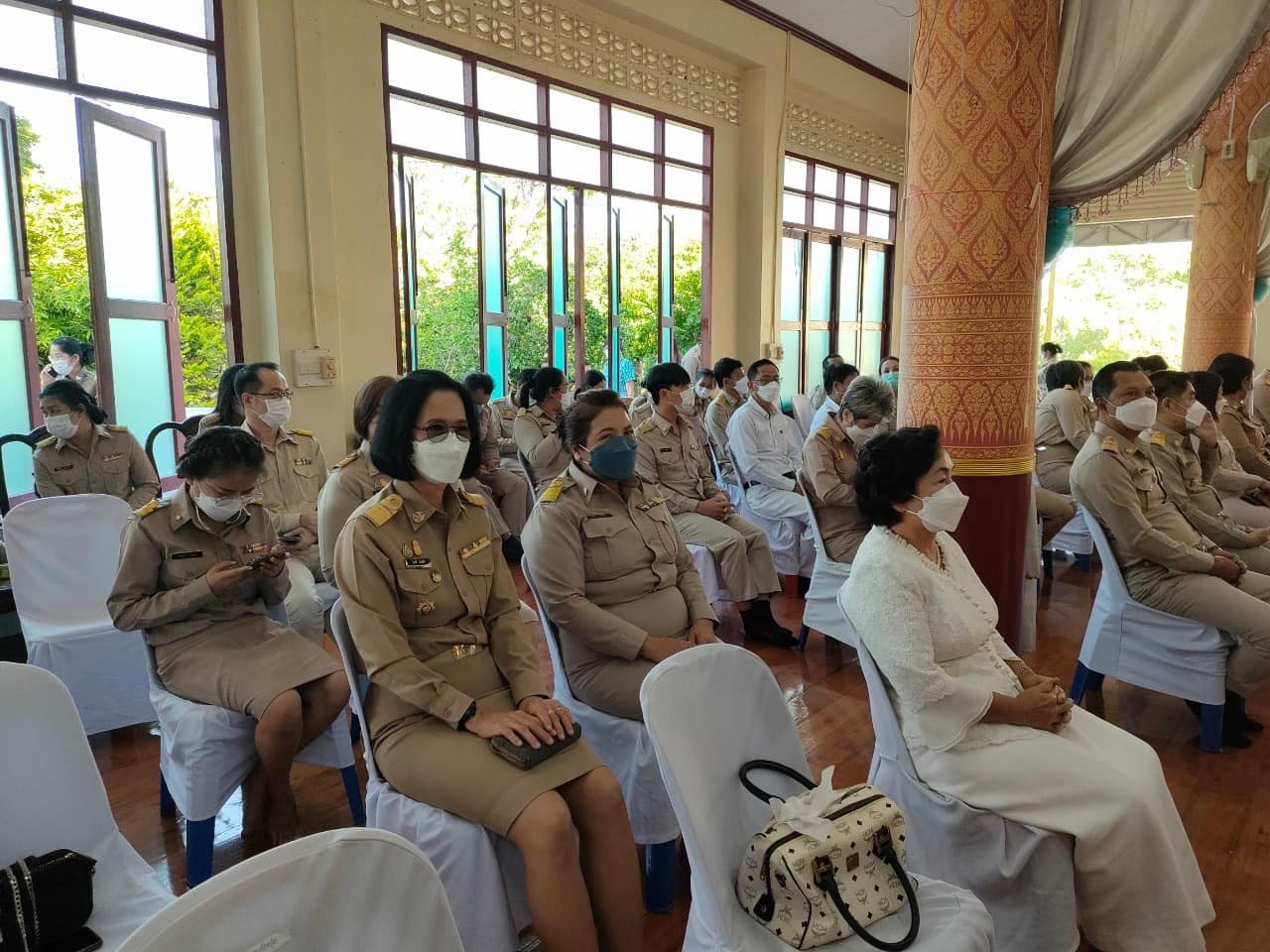 ✨✨”พช.ปราจีนบุรี ร่วมพิธีเจริญพระพุทธมนต์ เจริญจิตตภาวนา ถวายพระพรแด่สมเด็จพระเจ้าลูกเธอ เจ้าฟ้าพัชรกิติยาภา นเรนทิราเทพยวดี กรมหลวงราชสาริณีสิริพัชร มหาวัชรราชธิดา”