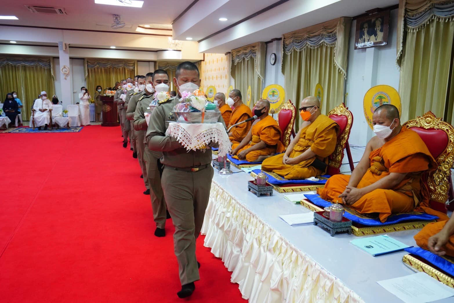 ✨✨”พช.ปราจีนบุรี ร่วมพิธีเจริญพระพุทธมนต์ เจริญจิตตภาวนา และพิธีมหามงคลทางศาสนา 3 ศาสนา เพื่อถวายพระพรชัยมงคลแด่สมเด็จพระเจ้าลูกเธอ เจ้าฟ้าพัชรกิติยาภา นเรนทิราเทพยวดี  กรมหลวงราชสาริณีสิริพัชร มหาวัชรราชธิดา”