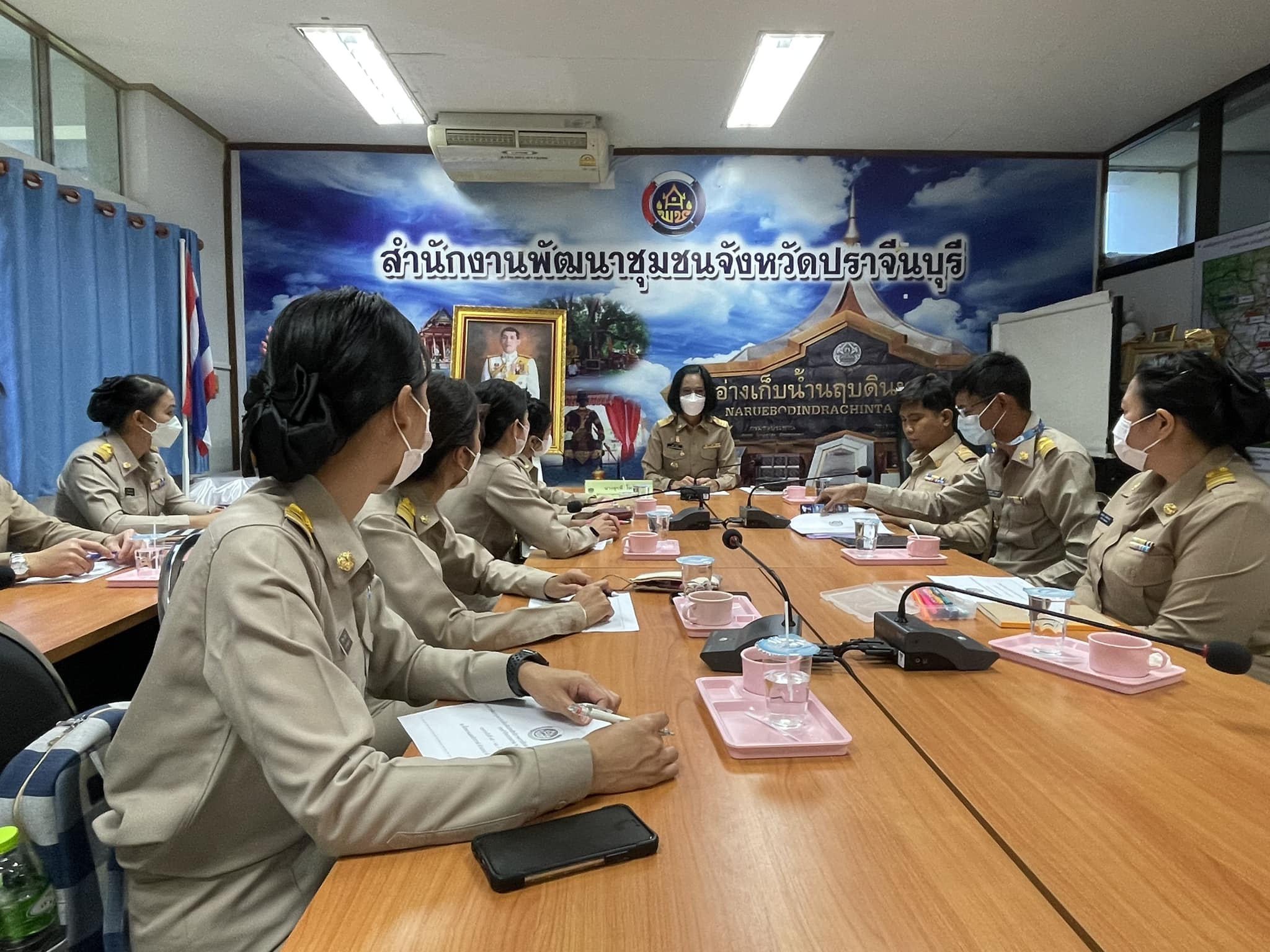 ✨✨”พช.ปราจีนบุรี ร่วมต้อนรับนักวิชาการพัฒนาชุมชนปฏิบัติการ ตามคำสั่งกรมการพัฒนาชุมชนที่ 1656/2565 ลงวันที่ 4 พฤศจิกายน พ.ศ. 2565″