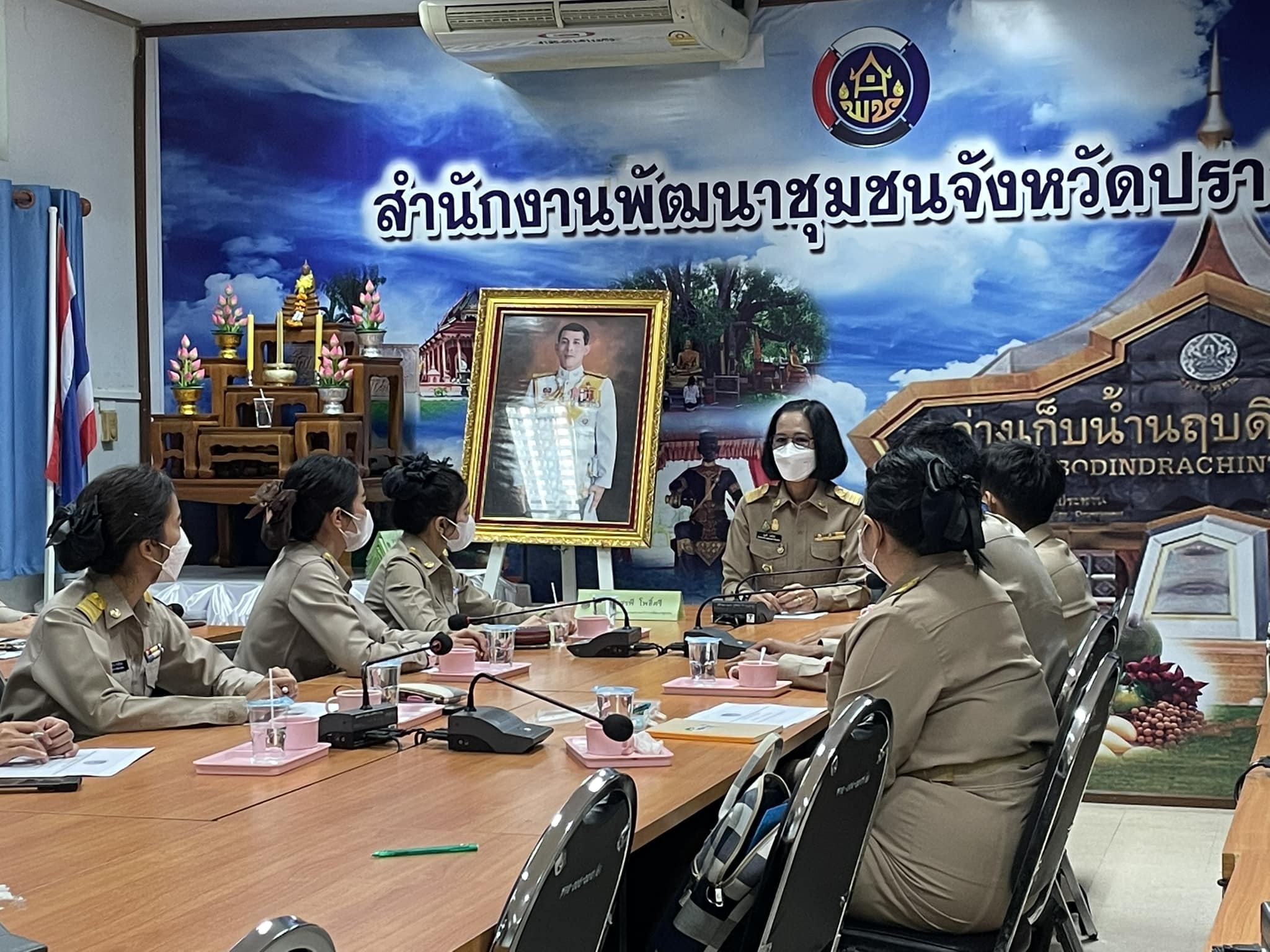 ✨✨”พช.ปราจีนบุรี ร่วมต้อนรับนักวิชาการพัฒนาชุมชนปฏิบัติการ ตามคำสั่งกรมการพัฒนาชุมชนที่ 1656/2565 ลงวันที่ 4 พฤศจิกายน พ.ศ. 2565″