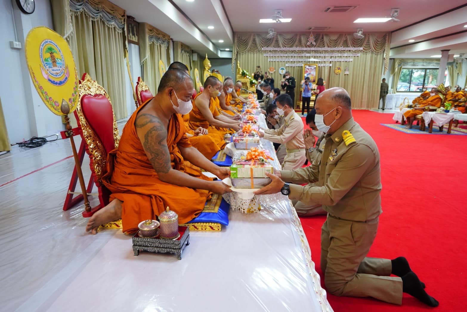 ✨✨”พช.ปราจีนบุรี ร่วมพิธีเจริญพระพุทธมนต์ เจริญจิตตภาวนา และพิธีมหามงคลทางศาสนา 3 ศาสนา เพื่อถวายพระพรชัยมงคลแด่สมเด็จพระเจ้าลูกเธอ เจ้าฟ้าพัชรกิติยาภา นเรนทิราเทพยวดี  กรมหลวงราชสาริณีสิริพัชร มหาวัชรราชธิดา”