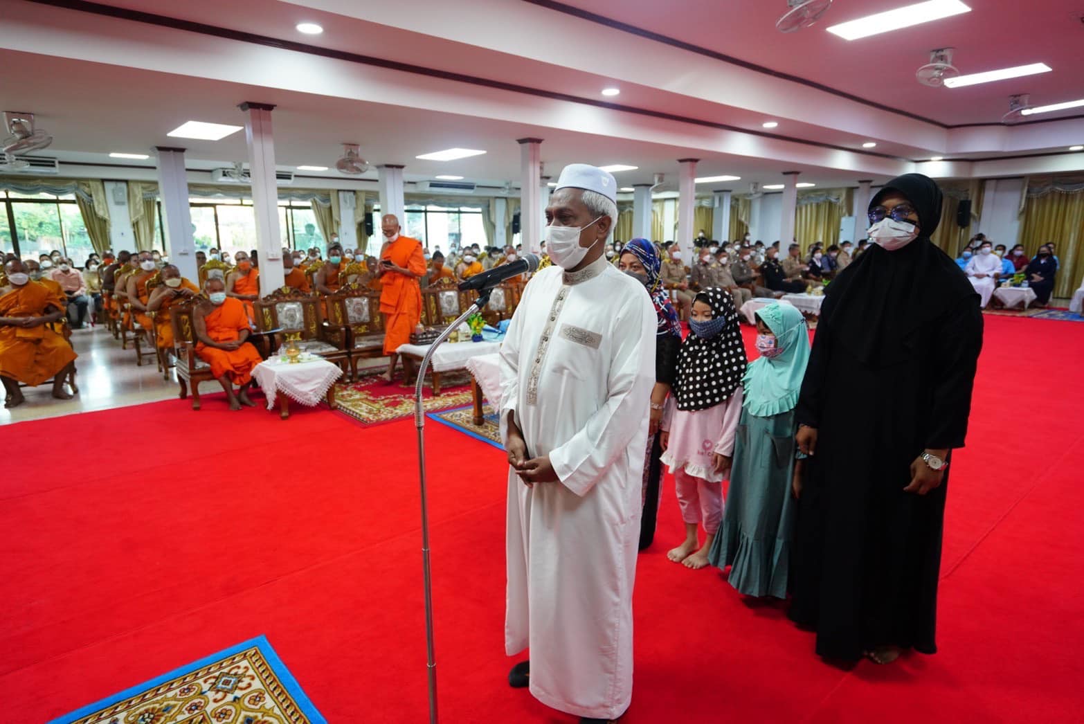 ✨✨”พช.ปราจีนบุรี ร่วมพิธีเจริญพระพุทธมนต์ เจริญจิตตภาวนา และพิธีมหามงคลทางศาสนา 3 ศาสนา เพื่อถวายพระพรชัยมงคลแด่สมเด็จพระเจ้าลูกเธอ เจ้าฟ้าพัชรกิติยาภา นเรนทิราเทพยวดี  กรมหลวงราชสาริณีสิริพัชร มหาวัชรราชธิดา”