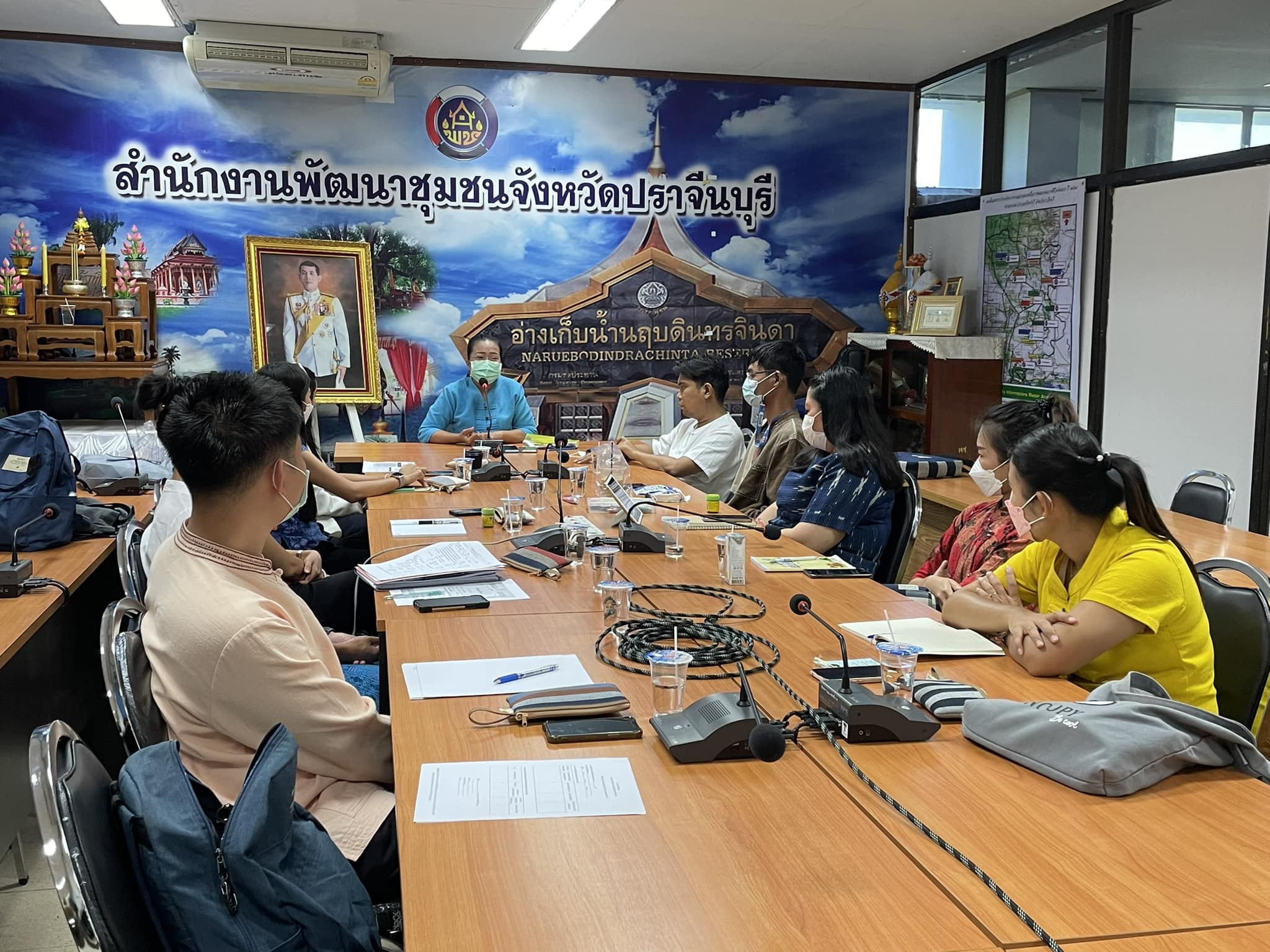 ✨✨”พช.ปราจีนบุรี ร่วมต้อนรับนักวิชาการพัฒนาชุมชนปฏิบัติการ ตามคำสั่งกรมการพัฒนาชุมชนที่ 1656/2565 ลงวันที่ 4 พฤศจิกายน พ.ศ. 2565″